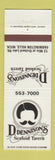 Matchbook Cover - D Dennison's Seafood Tavern Farmington Hills MI