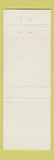 Matchbook Cover - T&C Family Dining Auburn WA