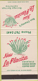 Matchbook Cover - New La Placita Borrego Springs CA 30 Strike