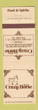 Matchbook Cover - Crazy Horse Tavern Stuart FL