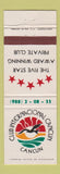 Matchbook Cover - Club Internacional Cancun Mexico