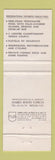 Matchbook Cover - Club Internacional Cancun Mexico