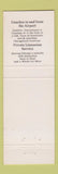 Matchbook Cover - Continental Air Transportation Chicago IL