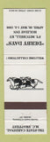 Matchbook Cover - Derby Days Fort Mitchell KY 1998 Match Collectors