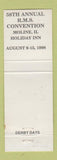 Matchbook Cover - Derby Days Fort Mitchell KY 1998 Match Collectors