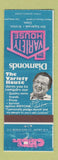 Matchbook Cover - Diamonds Variety House Old Saybrook Groton CT