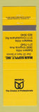 Matchbook Cover - Moen Supply