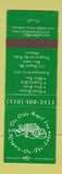 Matchbook Cover - The Olde Angel Inn Niagara on the Lake ON