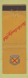 Matchbook Cover - Bel air Country Club Vat 69 Scotch Whiskey CA?