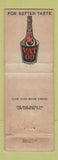 Matchbook Cover - Bel air Country Club Vat 69 Scotch Whiskey CA?