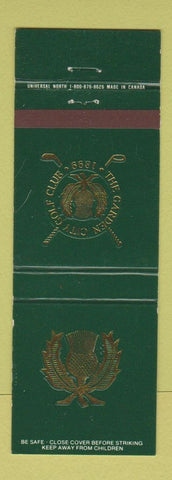 Matchbook Cover - Garden City Golf Club NY WEAR