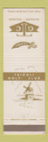 Matchbook Cover - Tripoli Golf Club Milwaukee WI
