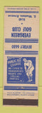 Matchbook Cover - Evergreen Golf Club Chicago IL ARROW