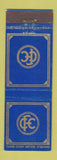 Matchbook Cover - Flossmoor Country Club IL