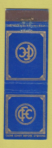 Matchbook Cover - Flossmoor Country Club IL