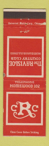 Matchbook Cover - Ravisloe Country Club Homewood IL WEAR