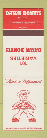 Matchbook Cover - Dawn Donuts