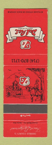 Matchbook Cover - Dal Rae Restaurant  Fullerton CA