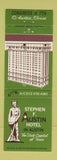 Matchbook Cover - Stephen F Austin Hotel Austin TX