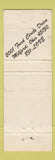 Matchbook Cover - Jaime's Milford OH