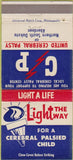 Matchbook Cover - United Cerebral Palsy of Aberdeen SD 30 Strike