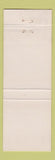 Matchbook Cover - Dollar Bills Lounge Jefferson City MO GREEN