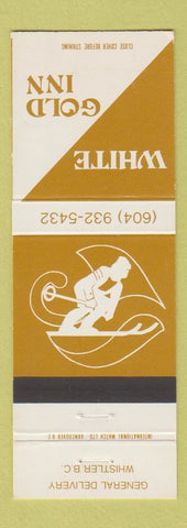 Matchbook Cover - White Gold Inn Whistler BC Skiing