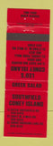 Matchbook Cover - Southfield Coney Island MI Leo's RED WEAR