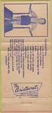 Matchbook Cover - Cerebral Palsy Treatment Memphis TN WEAR 30 Strike