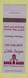 Matchbook Cover - Little Saigon Vietnamese Restaurant Falls Church VA
