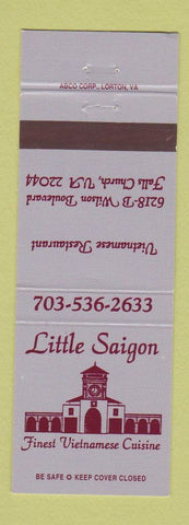 Matchbook Cover - Little Saigon Vietnamese Restaurant Falls Church VA
