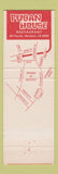 Matchbook Cover - Pusan House Korean Restaurant Monterey CA