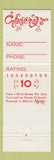 Matchbook Cover - Cherry's Night Club Bensalem PA dancing