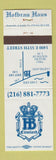 Matchbook Cover - Hofbrau Haus Cleveland OH Oktoberfest Painesville