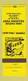 Matchbook Cover - Dog Patch Trading Post London KY hillbilly