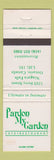 Matchbook Cover - Pardon My Garden Restaurant Niagara Falls ON WEAR