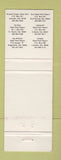 Matchbook Cover - Alabama Super Park Resorts AL WEAR