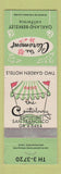 Matchbook Cover - The Claremont Oakland Berkeley CA Canterbury San Francisco