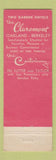 Matchbook Cover - The Claremont Oakland Berkeley CA Canterbury San Francisco