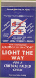 Matchbook Cover - Cerebral Palsy Treatment Phoenix AZ 30 Strike