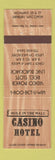 Matchbook Cover - Hole in the Wall Casino Hotel Danbury WI