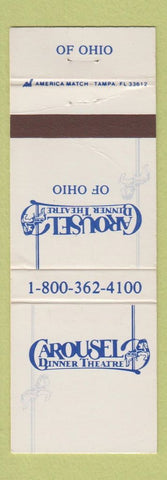 Matchbook Cover - Carousel Dinner Theatre of Ohio OH