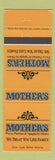 Matchbook Cover - Mother's Pizza Parlour and Spaghetti House Canada 1982