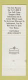 Matchbook Cover - Kansas City MO Crime Stoppers