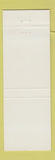 Matchbook Cover - Dugout Restaurant Santa Ana CA baseball