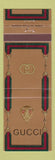 Matchbook Cover - Gucci Stores Florence Montecatini Rome Milan Paris London