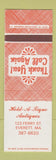 Matchbook Cover - Held A Tique Antiques Everett MA