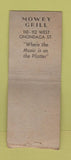 Matchbook Cover - McCarthy's Restaurant Syracuse NY BOBTAIL
