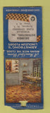 Matchbook Cover - Armstrong Linoleum Syracuse Utica NY BOBTAIL