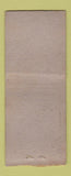 Matchbook Cover - Milton Hotel Syracuse NY girlie WEAR BOBTAIL